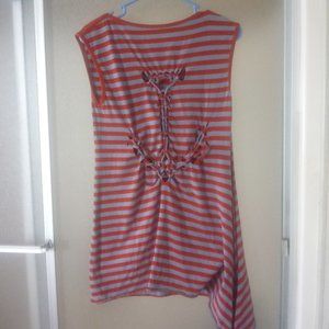 Jean Paul Gaultier x Target Striped Anchor Top Red